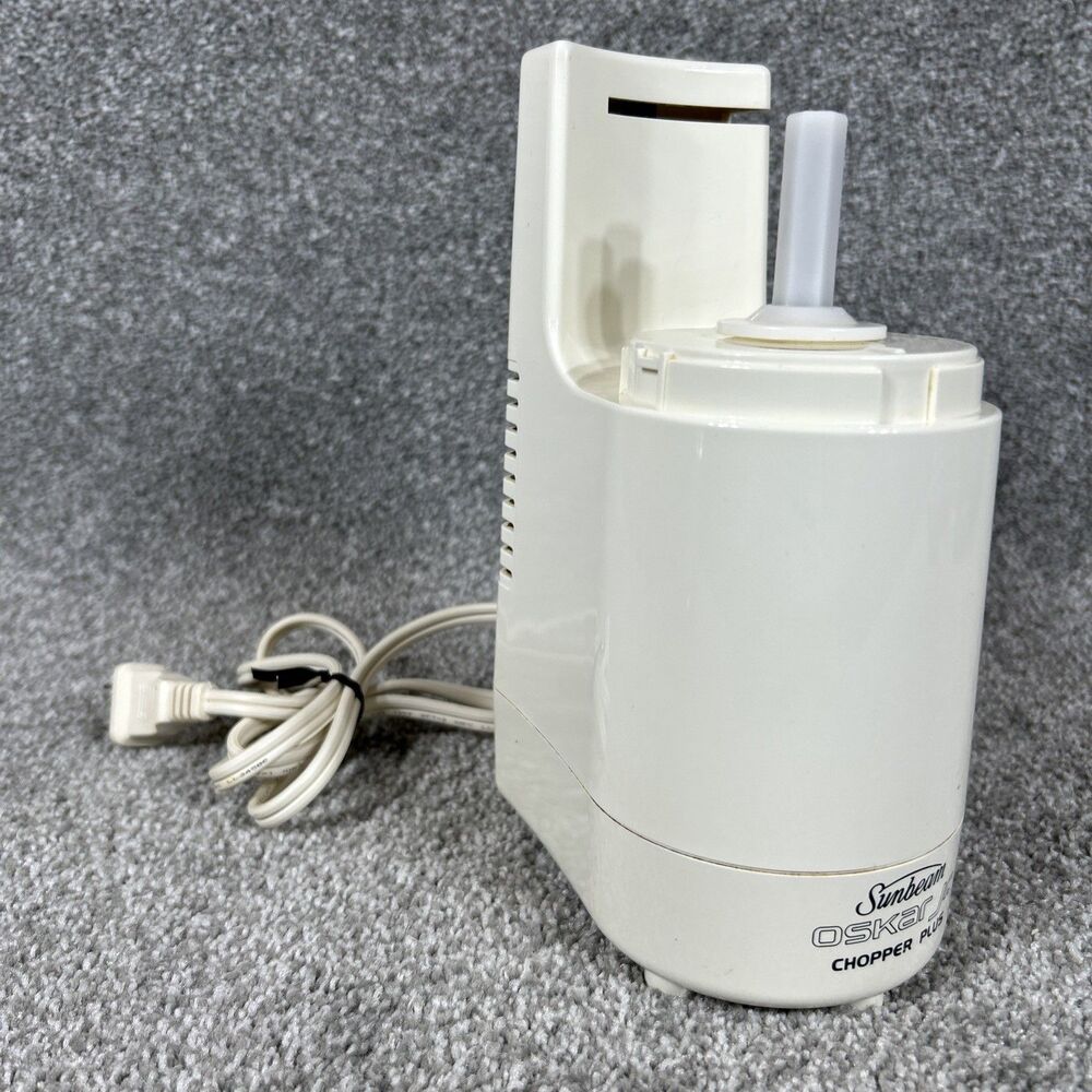 Sunbeam Oskar Jr. Chopper Plus Salad Food Processor Chopper Base Only Tested
